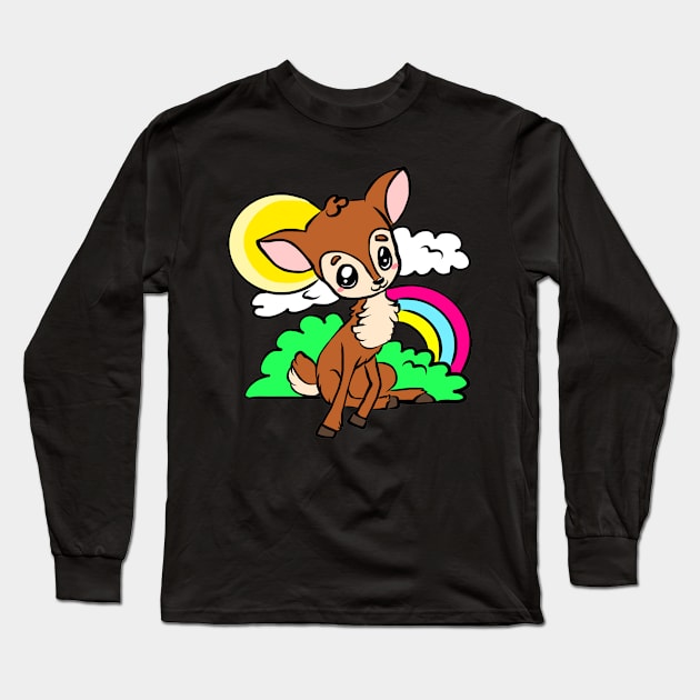 FAWN Long Sleeve T-Shirt by KK-Royal